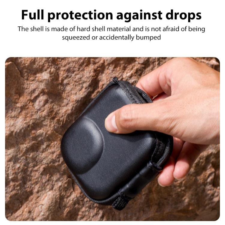 For DJI Osmo Nano Half-open Mini Body PU Storage Bag