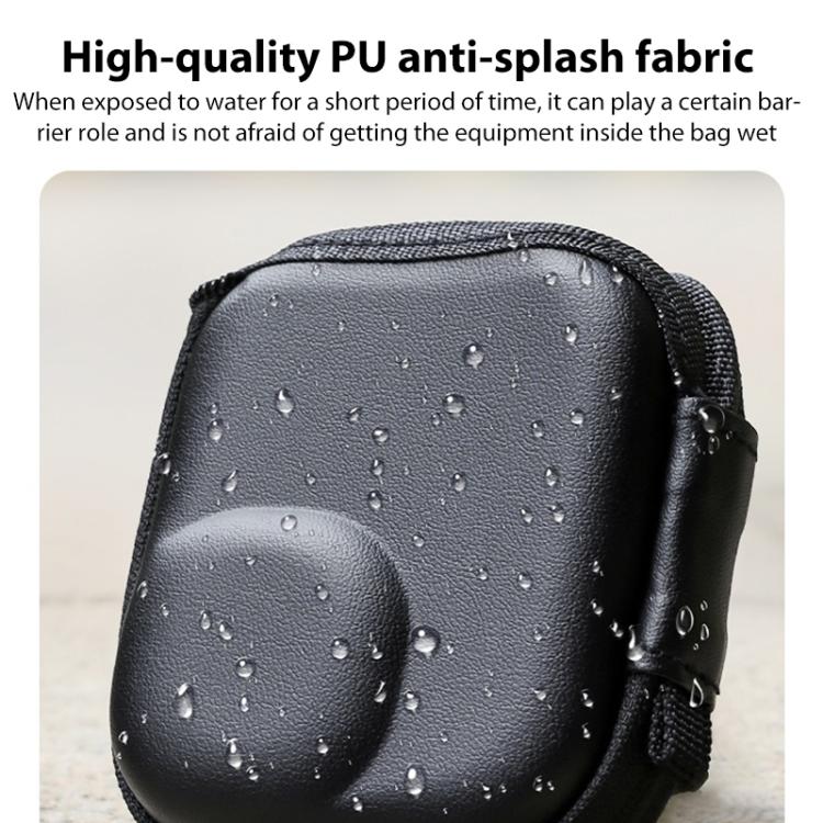 For DJI Osmo Nano Half-open Mini Body PU Storage Bag