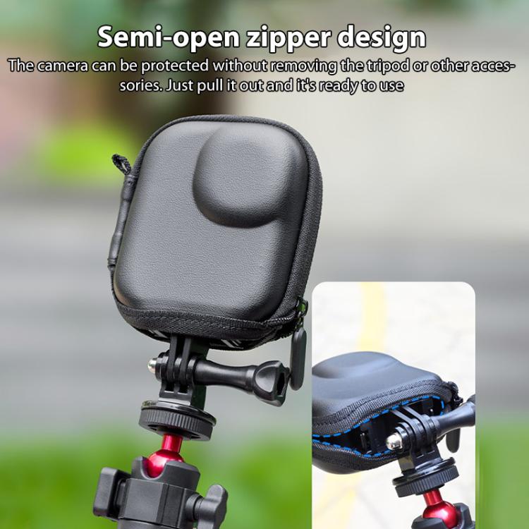 For DJI Osmo Nano Half-open Mini Body PU Storage Bag