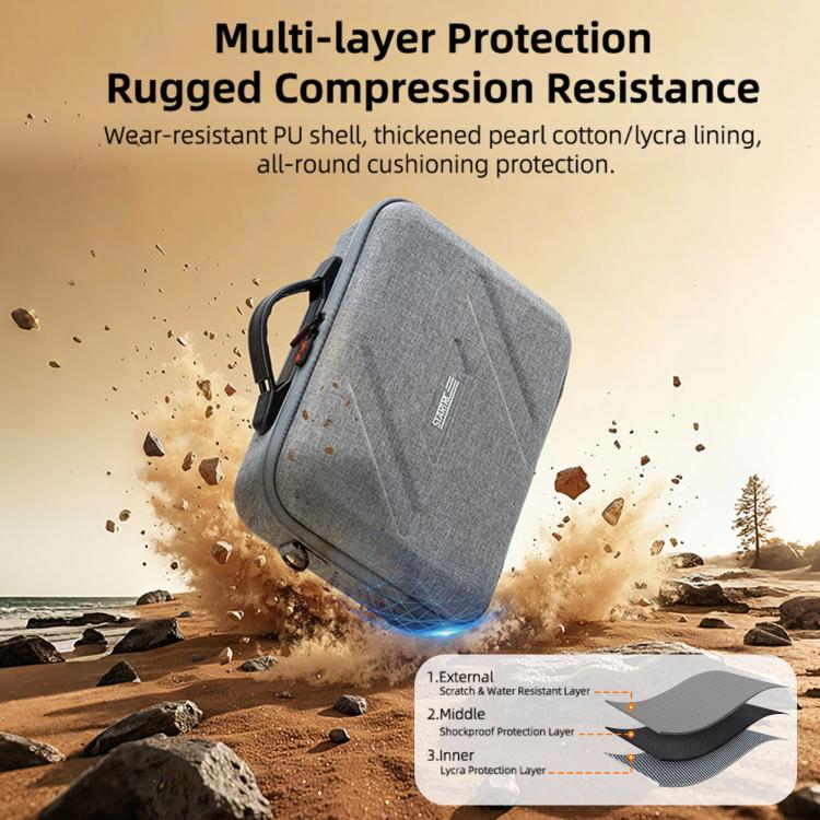 For DJI Lito 1 / X1 STARTRC Shoulder Storage Bag Integrated Handbag  - Grey