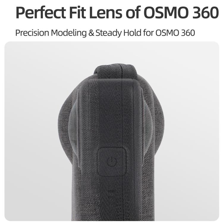 For DJI Osmo 360 Sunnylife Portable Body Half Coverage Storage Box Bag  - Grey