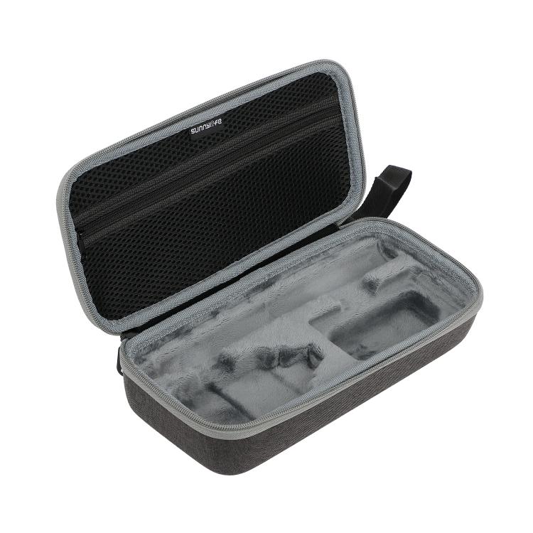 For DJI Osmo 360 Sunnylife Standard Travel Hard Storage Box Expansion Handbag  - Grey