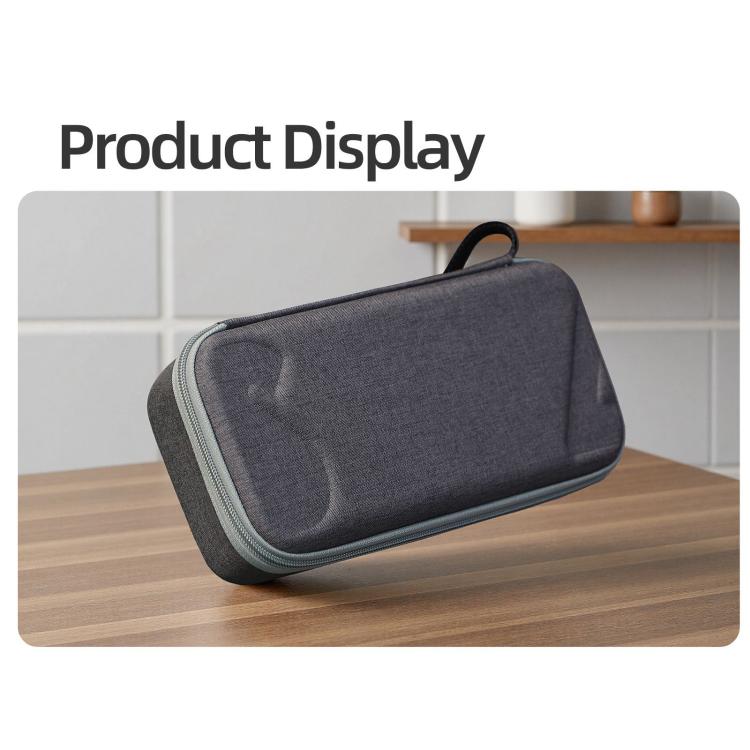 For DJI Osmo 360 Sunnylife Standard Travel Hard Storage Box Expansion Handbag  - Grey