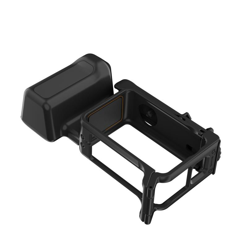 Sunnylife Street Photography Handle Ergonomic Hand Grip Quick Release Shutter Handle For DJI Action 5 Pro / 4 / 3  - Black