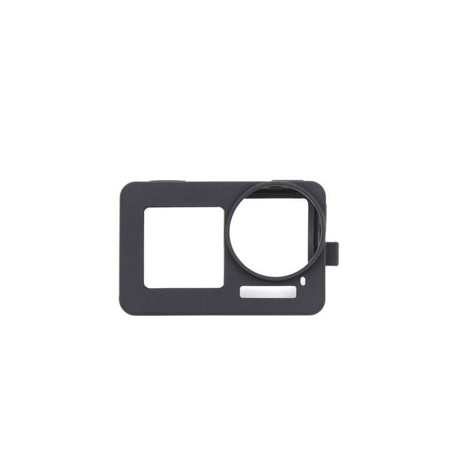 CYNOVA Silicone Protective Case for DJI Osmo Action with Lanyard(Black)