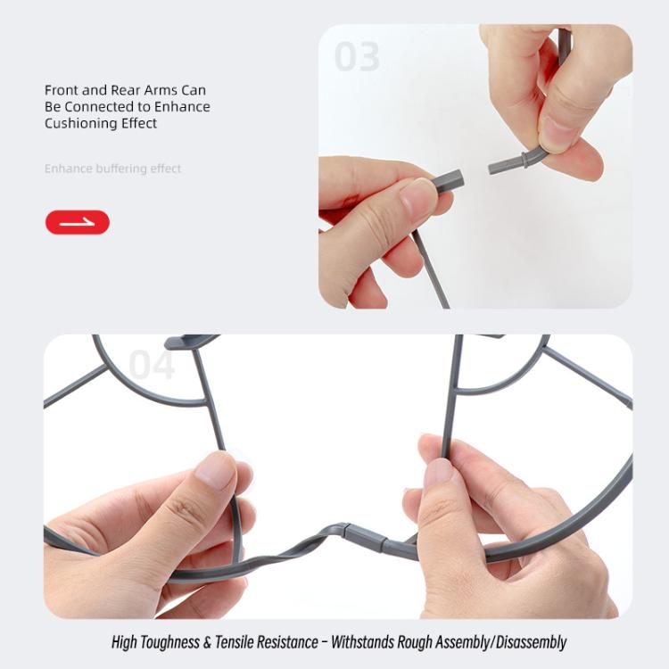 For DJI Mini 5 Pro STARTRC Drone Propeller Protective Guard Anti-collision Ring  - Grey