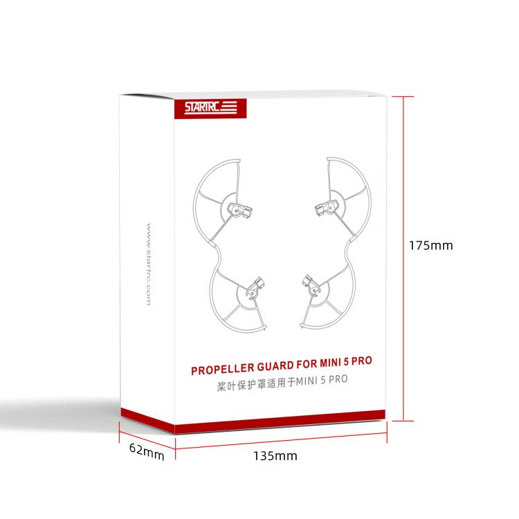 For DJI Mini 5 Pro STARTRC Drone Propeller Protective Guard Anti-collision Ring  - Grey
