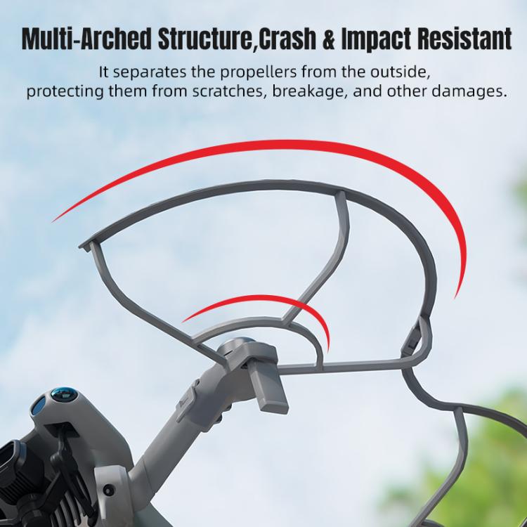 For DJI Mini 5 Pro STARTRC Drone Propeller Protective Guard Anti-collision Ring  - Grey
