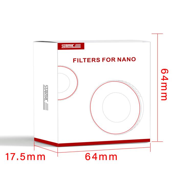 For DJI Osmo Nano  STARTRC Black Mist 1/4 Camera Lens Filter