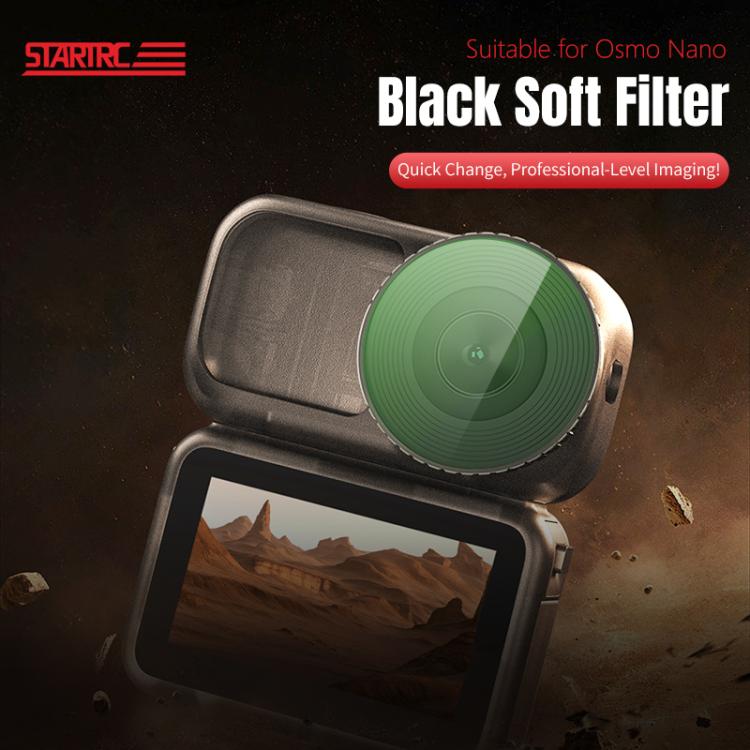 For DJI Osmo Nano  STARTRC Black Mist 1/4 Camera Lens Filter