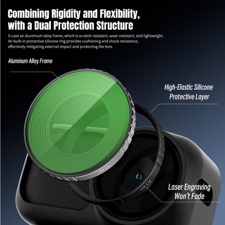 For DJI Osmo Nano  STARTRC Black Mist 1/4 Camera Lens Filter