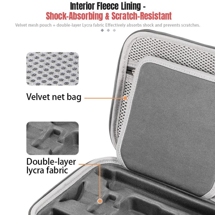 For DJI Osmo Nano STARTRC Portable Carrying Box All-purpose Storage Bag  - Grey