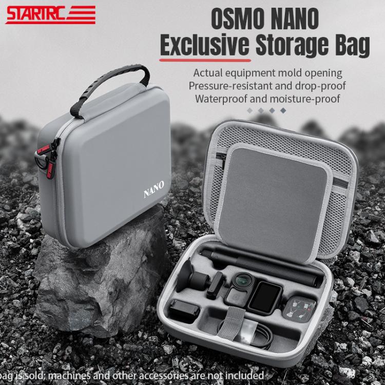 For DJI Osmo Nano STARTRC Portable Carrying Box All-purpose Storage Bag  - Grey