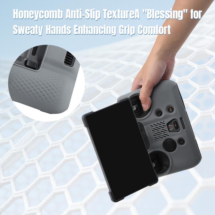 For DJI RC Pro 2 STARTRC Silicone Shockproof Anti-scratch Cover  - Grey