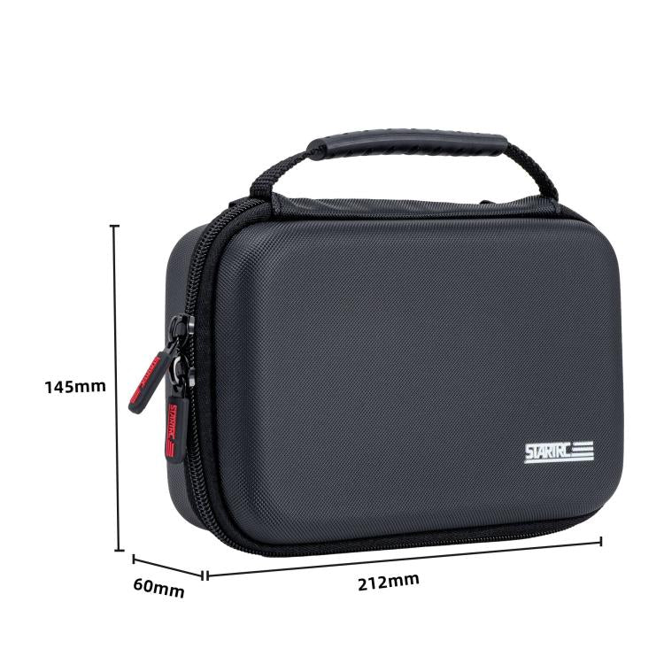For DJI Osmo Pocket 4 STARTRC Portable Carrying Case Molded All-round Set Storage Bag  - Black