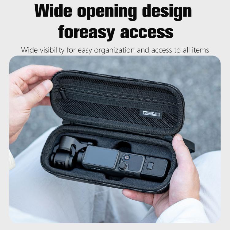 For DJI Osmo Pocket 4 STARTRC Portable Carrying Case Body Storage Bag  - Black
