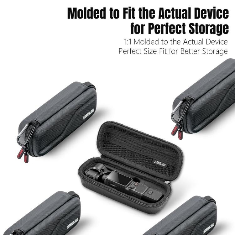 For DJI Osmo Pocket 4 STARTRC Portable Carrying Case Body Storage Bag  - Black