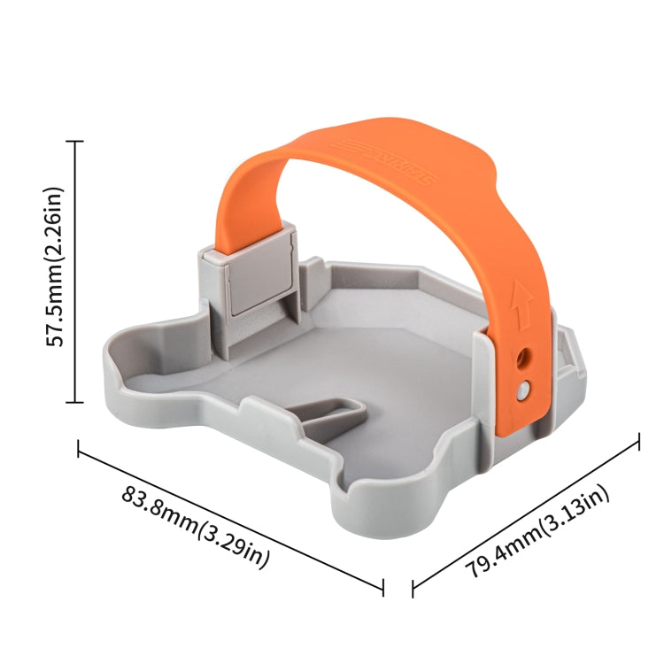 STARTRC Propellers Holder Guard Prop Blade Stabilizer for DJI Mini 4K / Mini 2 SE / Mini  - Gray-orange
