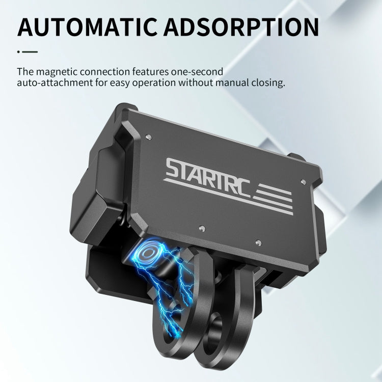 For DJI Pocket 3 STARTRC Quick Mount Adapter Extension Bracket  - Black