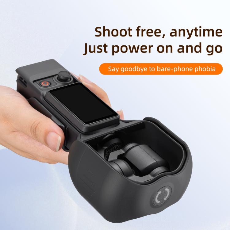 For DJI Osmo Pocket 4 / 3 STARTRC Factory Gimbal Protective Case Cover  - Black
