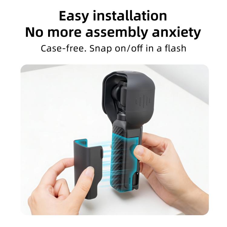 For DJI Osmo Pocket 4 / 3 STARTRC Factory Gimbal Protective Case Cover  - Black