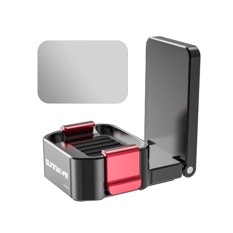 For DJI Osmo Pocket 4 / 3 Sunnylife Metal Quick-Release Magnetic Mount Tabletop Base Bracket Angles Adjustable Stand
