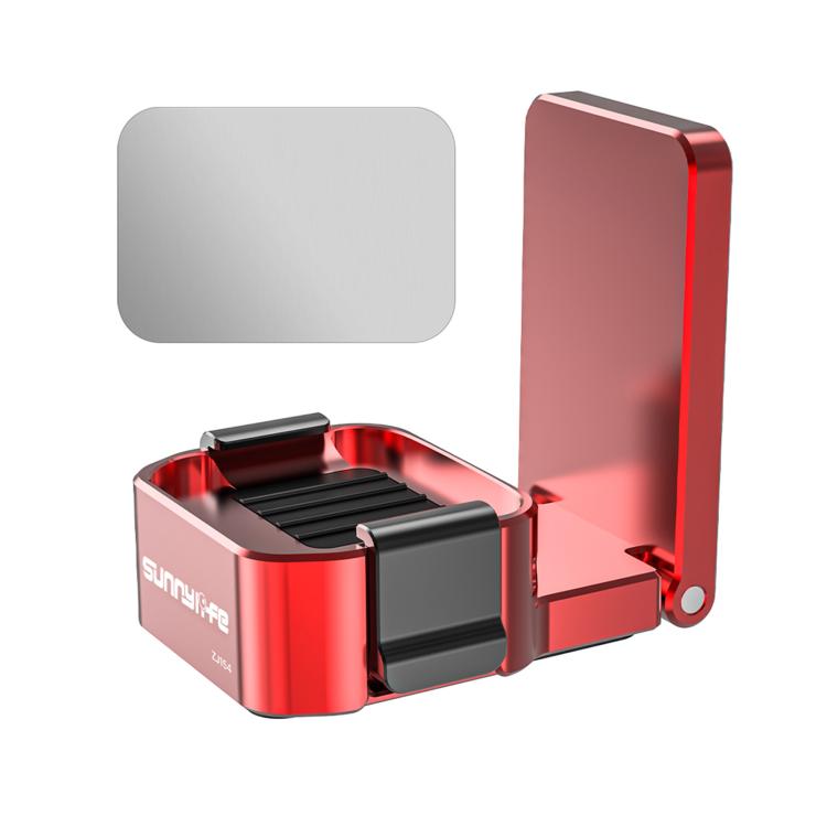 For DJI Osmo Pocket 4 / 3 Sunnylife Metal Quick-Release Magnetic Mount Tabletop Base Bracket Angles Adjustable Stand