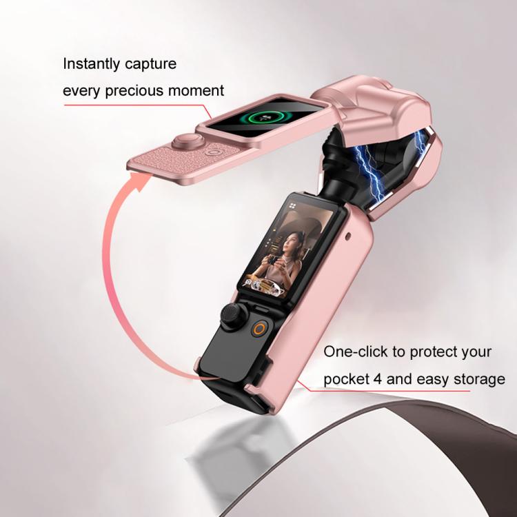 For DJI OSMO Pocket 4 GKK Gimbal Cover Camera Protector Screen Body Magnetic Full Cover