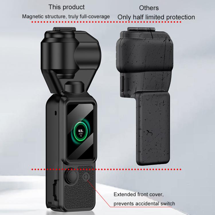 For DJI OSMO Pocket 4 GKK Gimbal Cover Camera Protector Screen Body Magnetic Full Cover
