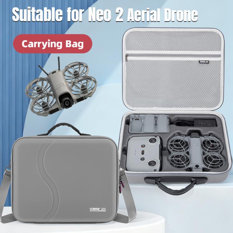 For DJI Neo 2 STARTRC Shoulder Storage Bag Handbag  - Grey