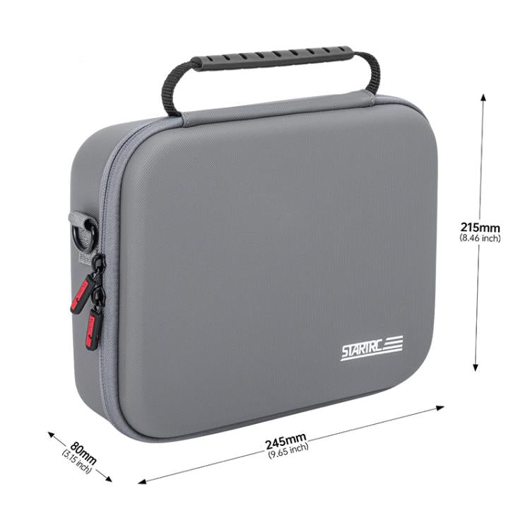 For DJI Neo 2 STARTRC PU Shoulder Storage Bag Drone Body Handbag  - Grey