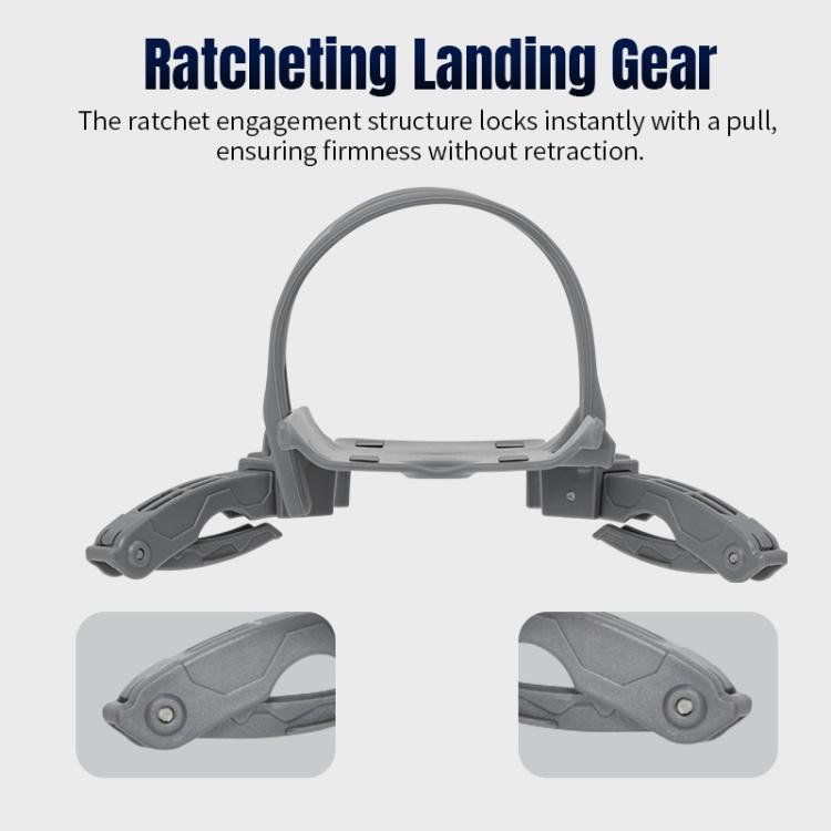 For DJI Mini 5 Pro STARTRC Independent Spider-Leg Heightened Landing Gear Training Rack  - Grey