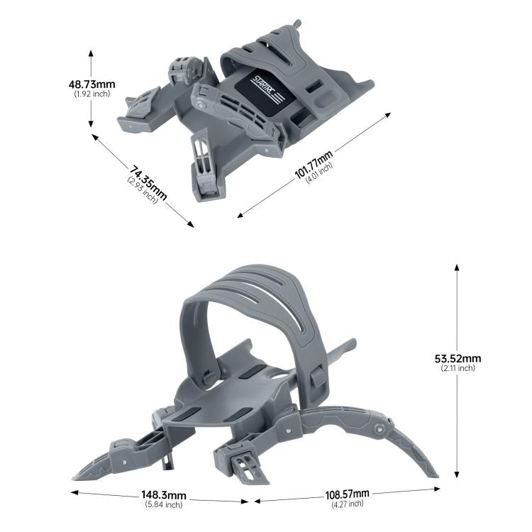 For DJI Mini 5 Pro STARTRC Independent Spider-Leg Heightened Landing Gear Training Rack  - Grey