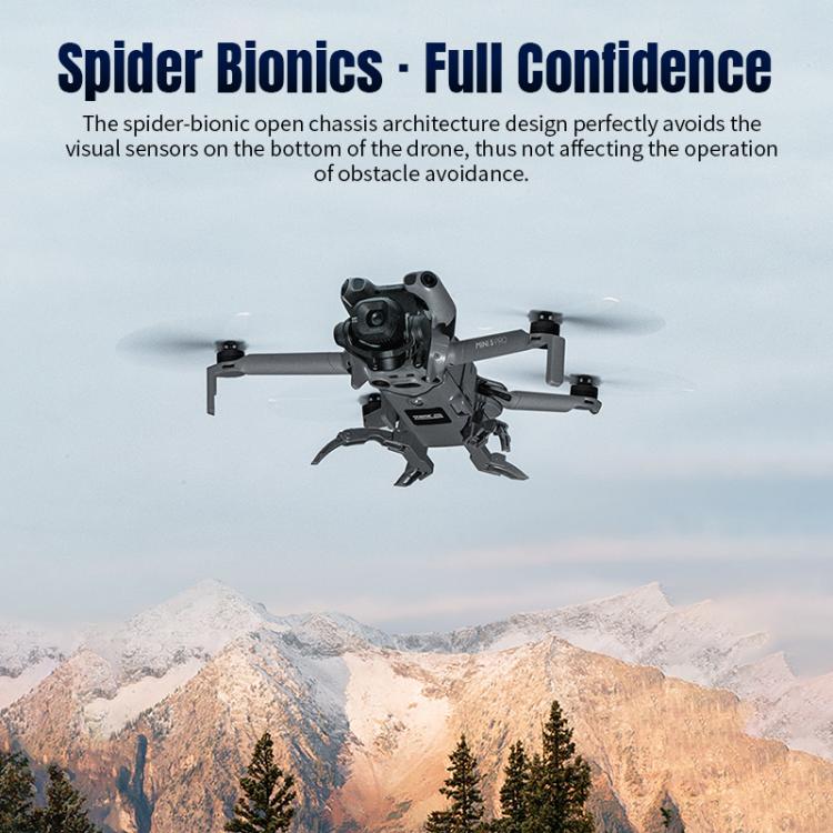 For DJI Mini 5 Pro STARTRC Independent Spider-Leg Heightened Landing Gear Training Rack  - Grey