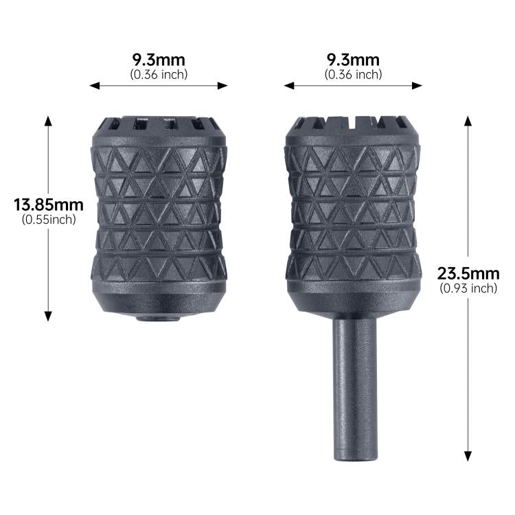 For DJI RC / RC 2 / RC Pro 2  2pcs STARTRC Foldable Metal Joystick Thumb Rocker  - Black