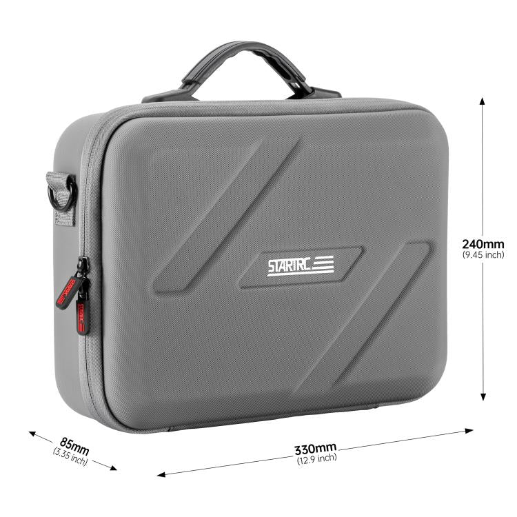 For DJI Lito 1 / X1 STARTRC Shoulder PU Storage Bag Handbag  - Grey