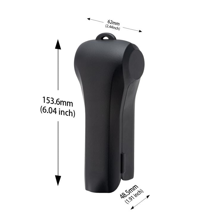 For DJI Osmo Pocket 4 STARTRC Storage Box Protective Case Flip Cover  - Black