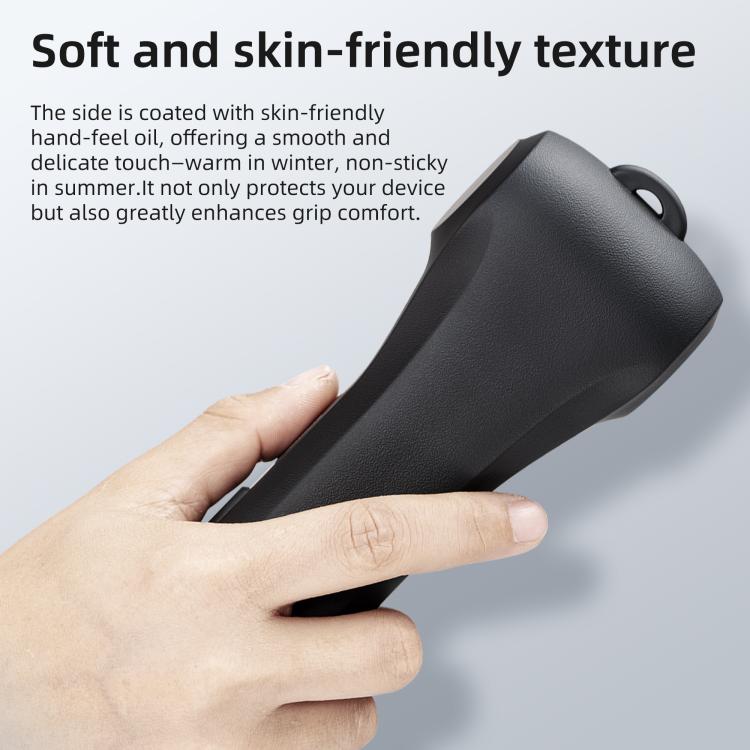 For DJI Osmo Pocket 4 STARTRC Storage Box Protective Case Flip Cover  - Black