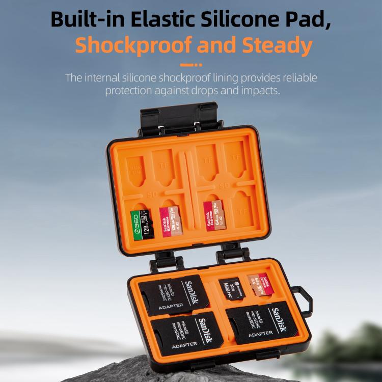 STARTRC V1 Flash Card Box SD / TF Memory Card Storage Case For DJI  - Black