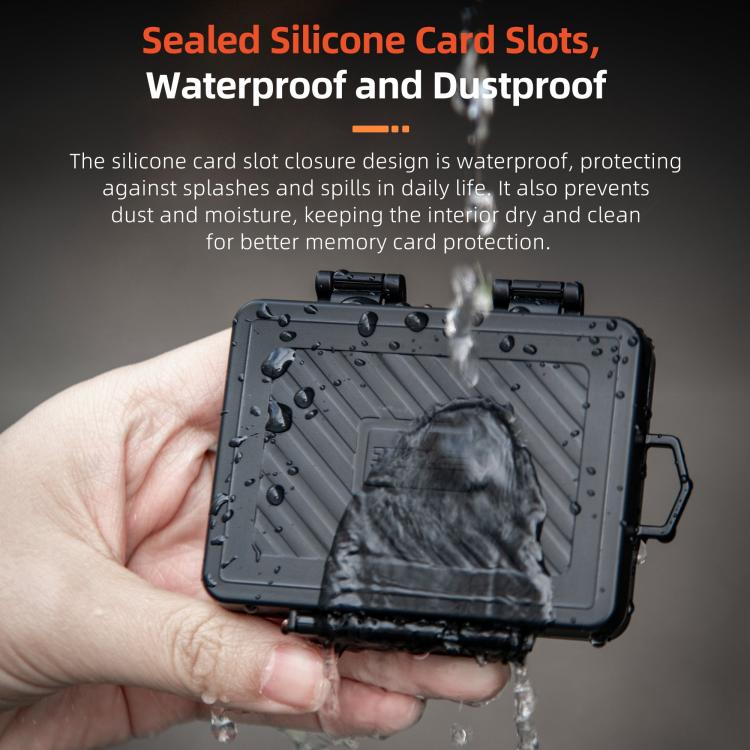 STARTRC V1 Flash Card Box SD / TF Memory Card Storage Case For DJI  - Black