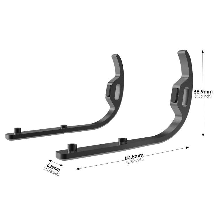 For DJI Avata 360 STARTRC Gimbal Lens Anti-collision Plastic Guard Bumper  - Black