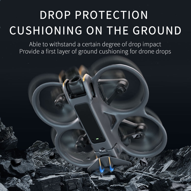 For DJI Avata 2 STARTRC Battery Quick-release Flying Tail Cover  - Black