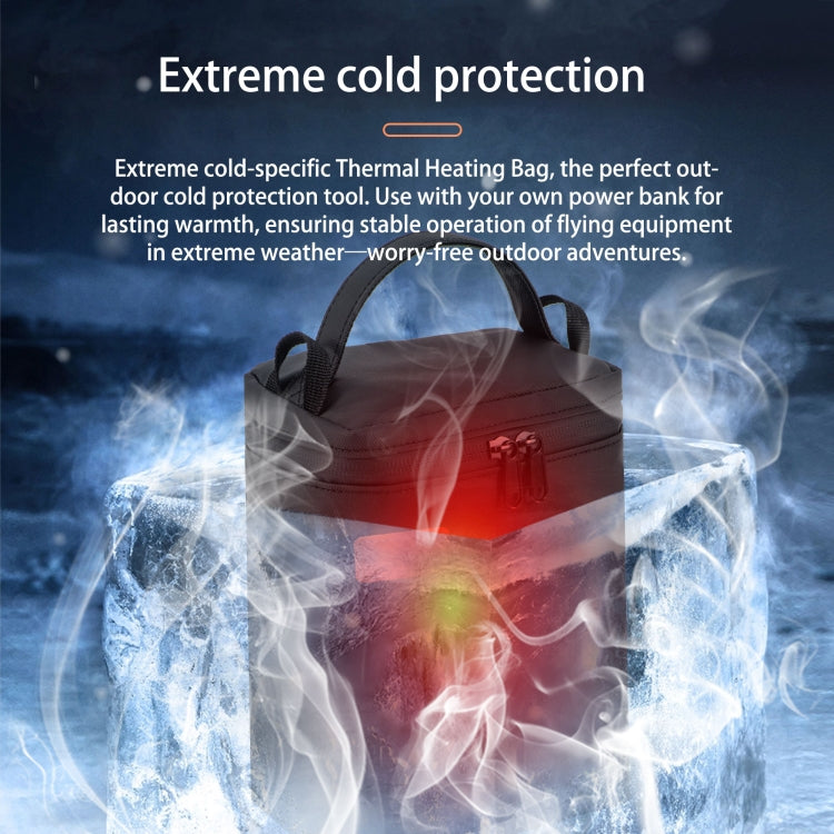 STARTRC V2 Battery Constant Temperature Heating Bag For DJI Drone Battery  - Black