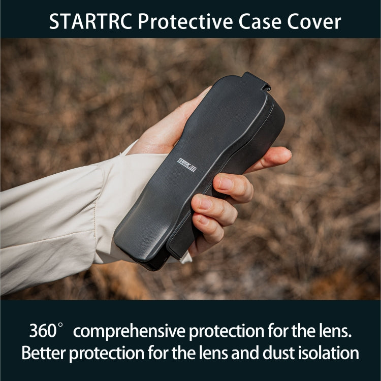 For DJI Osmo Pocket 3 STARTRC Storage Box Protective Case with Lanyard  - Black