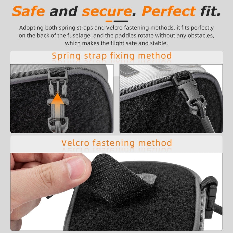 STARTRC Backpack Back-hanging Small Bag For DJI Avata / Air Series / Mavic Series  - Grey