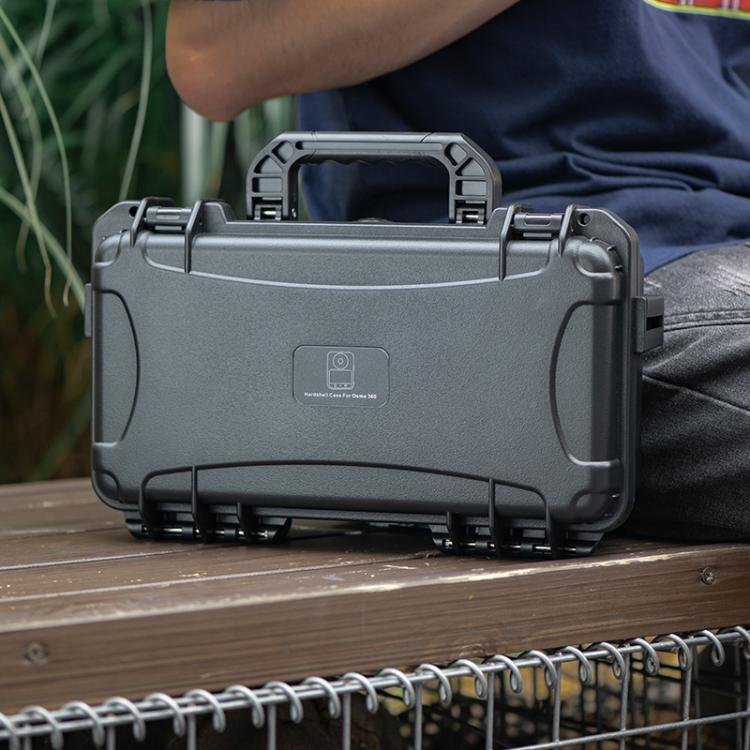 For DJI Osmo 360 STARTRC Waterproof EVA ABS Dual-layer Suitcase Storage Box  - Black