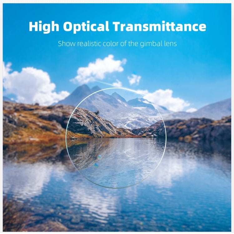 For DJI Neo Sunnylife 2pcs Tempered Glass Drone Lens Film  - Transparent