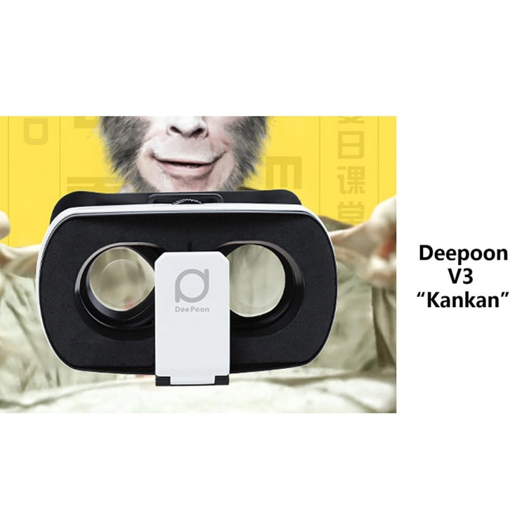 Deepoon V3 Universal Virtual Reality 3D Video Glasses for 4.7 to 5.7 inch Smartphones