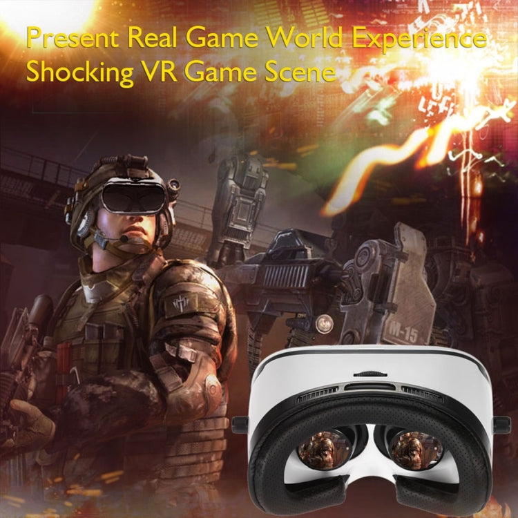 VRMAX Virtual Reality VR Glasses 3D Video Glasses for 4 to 6 inch Smartphones(Maximal Size: 160 * 85 mm) (White)