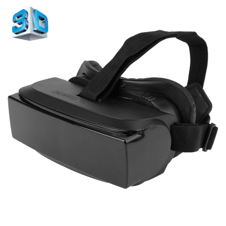 HMD-518 3D Personal Private Mobile Cinema Theater Video Glasses Virtual Reality VR Glasses (Black)